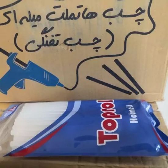 چسب میله ای هات ملت(تکی) نازک ۷ میلی تاپرول