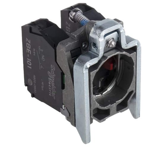 استارت استوپ دوبل فلزی 1NO+1NC اشنایدر الکتریک schneider