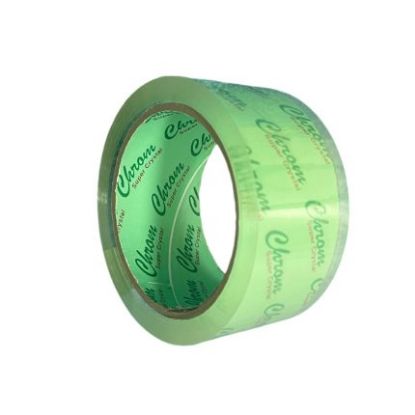 نوار چسب پهن کروم سبز 32 میکرون 90 یارد (چسب پهن کریستال به پهنای ۵ سانت)chrom